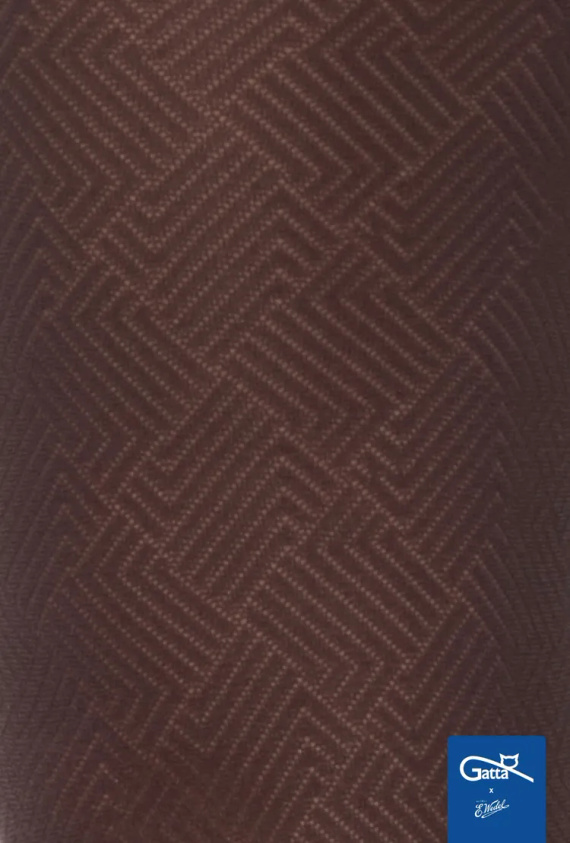 Wedel wz.02 Rajstopy damskie 40 den Gatta - dark choco