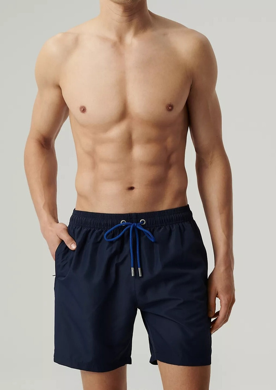 Szoty kąpielowe męskie KMB-223  Atlantic- granatowy