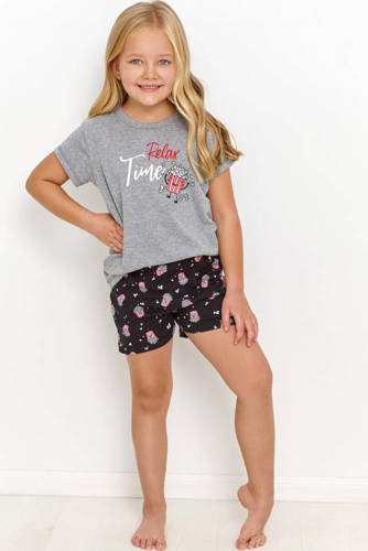 Piżama dla dziewczynki 2894, 2895 Relax Taro - szara