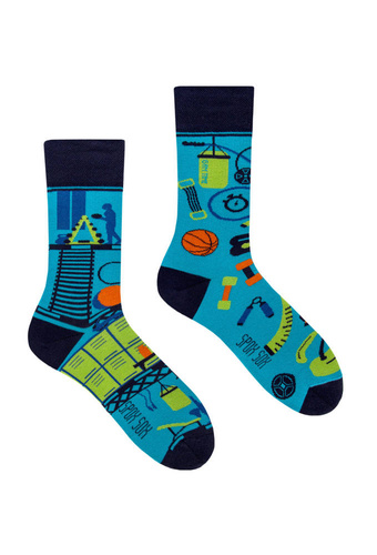 Fitness Skarpety Męskie/Damskie Spox Sox multicolor