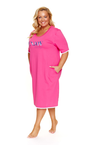 Doctor Nap 7327 – Koszula Nocna Damska Plus Size, Peony