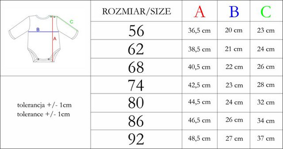 Body z długim rękawem 208099 Lizy Nicol