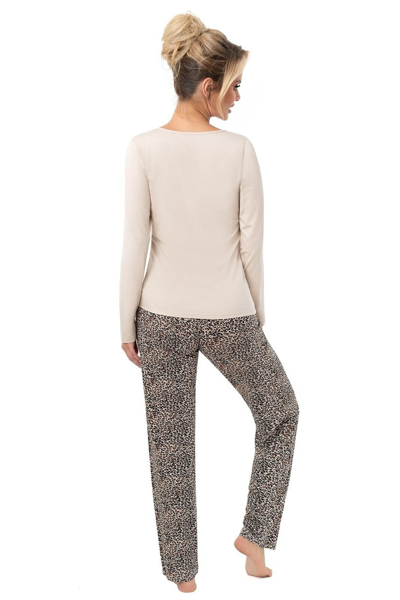 Donna piżama damska Omari Long – wiskoza, długi rękaw, wygoda i styl