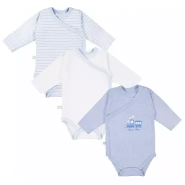 Body kopertowe 3-pak "TINY" Ewa Klucze- pociąg