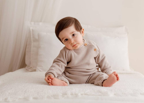 Bluza dresowa rozpinana Pure Koala -  beżowa