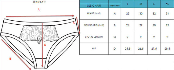 Koronkowe figi damskie midi Intimami czarny