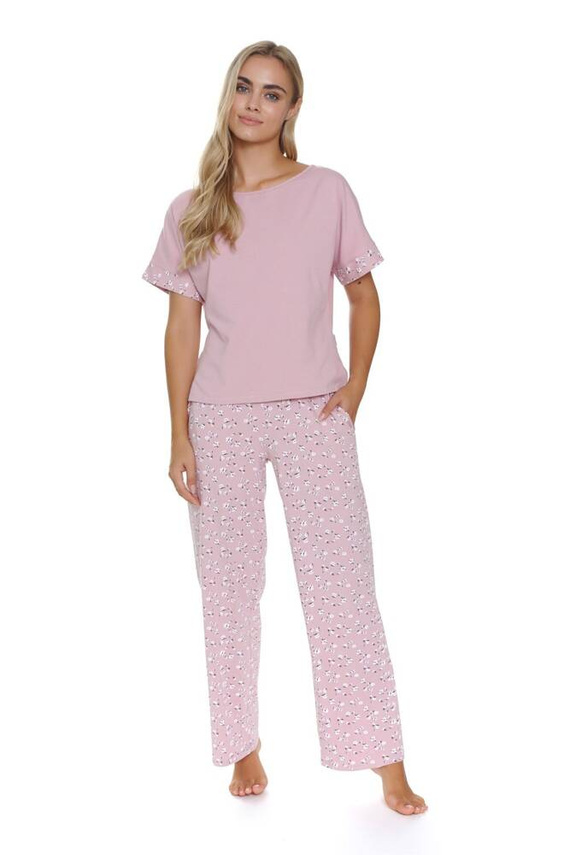 Piżama Damska 5324 Doctor Nap - daisy flowers