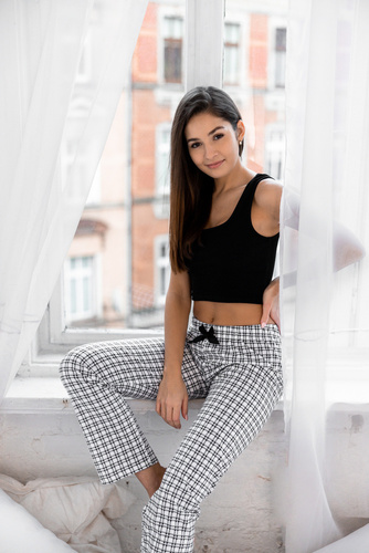 Top Valia Black Sensis - czarny