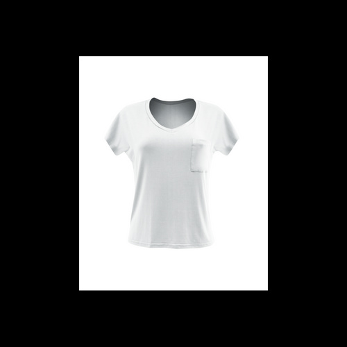 Koszulka damska krótki rękaw Marcela Sesto Senzo biały 