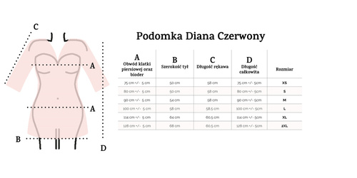 Diana Podomka Szlafrok Damski Dkaren -koral