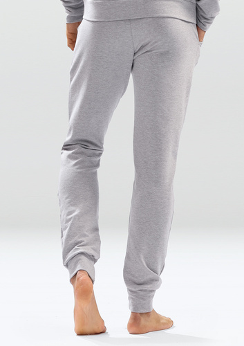 Justin Spodnie dresowe Dkaren szary