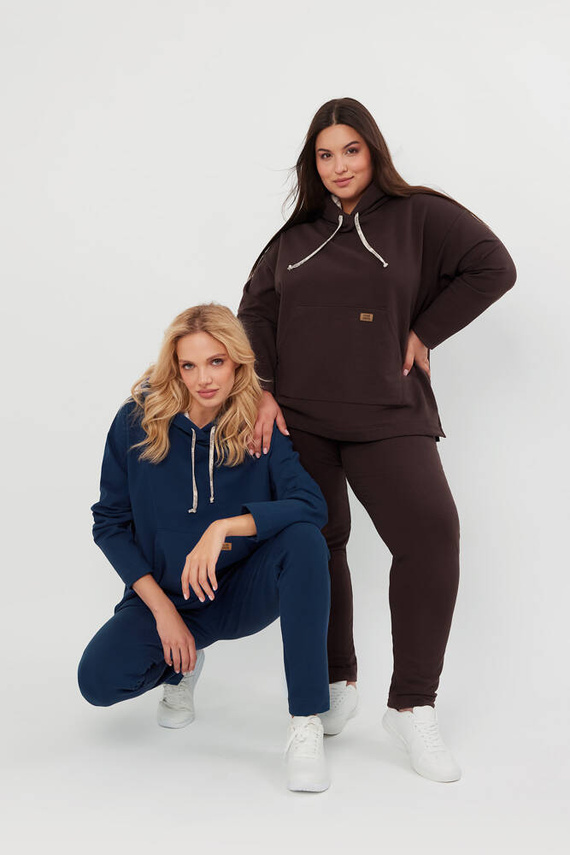 Bluza damska Lagos Italian Fashion - jeansowy