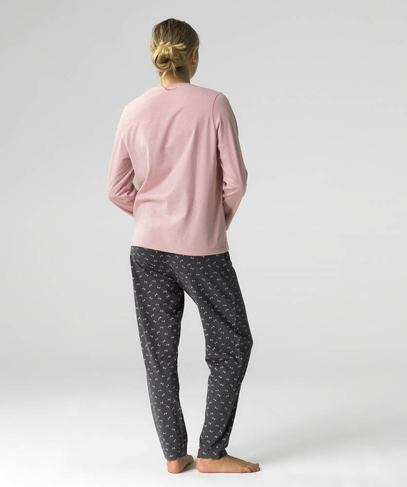 NLP-483 Piżama Damska Atlantic -różowy