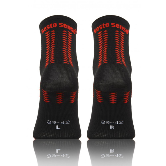 SKB01 Sport Socks Skarpety sportowe uniwersalne Sesto Senso czarny