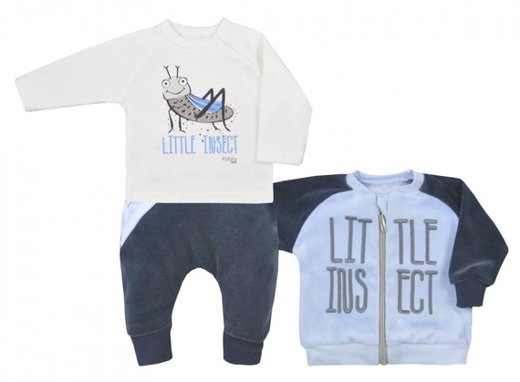 Dres niemowlęcy Little Insect Koala - niebieski 