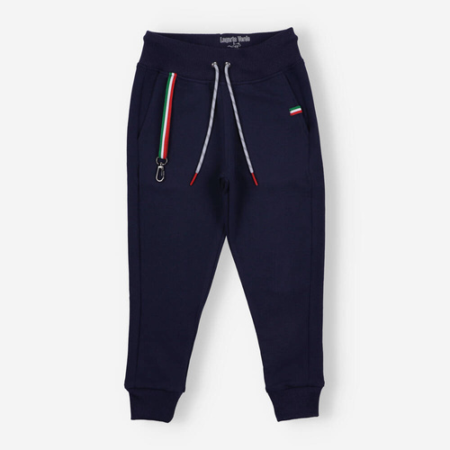 Lagarto Verde Spodnie dresowe dla chłopca- granatowy