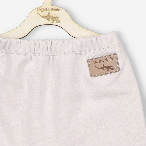 Lagarto Verde Półśpiochy gładki - ecru