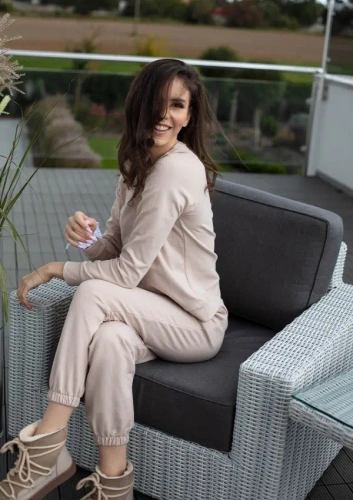 Komplet dresowy Wenezja Dkaren - beż