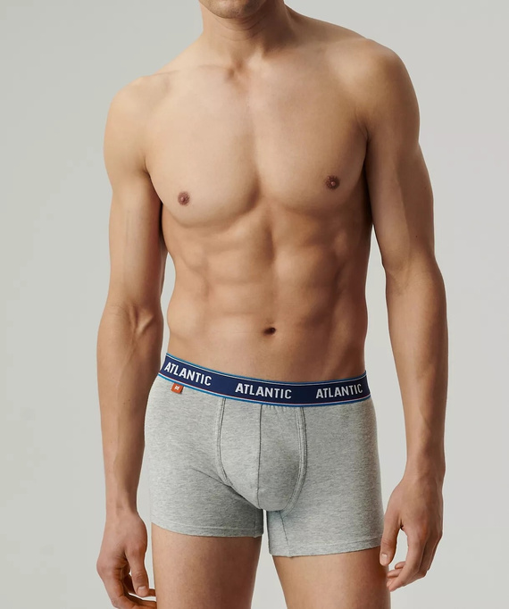 Bokserki męskie 3MH-214 Henderson granatowy-koralowy-szmaragdowy