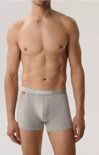 Bokserki męskie 3MH-011 A'3 Atlantic - czarny-szary
