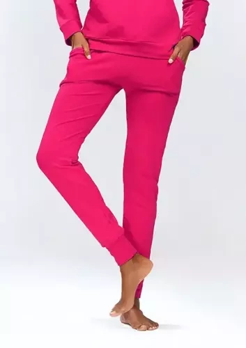 Spodnie dresowe Seattle Dkaren malina