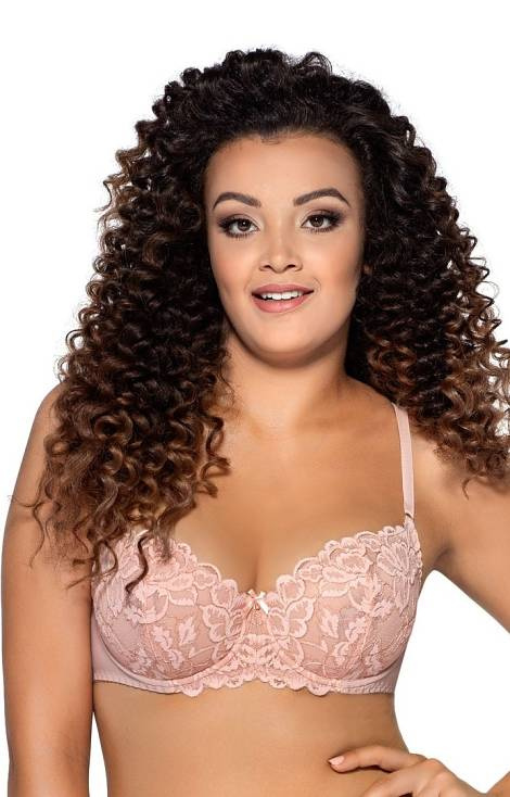 1991 Biustonosz miękki Ava - pudrowy róż