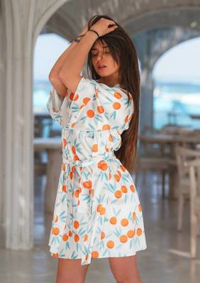 Podomka damska  DKaren DK-P-biały 019