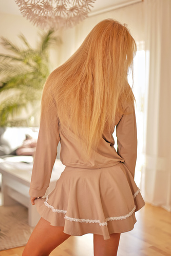 Szorty damskie Krabi Kalimo - beżowy