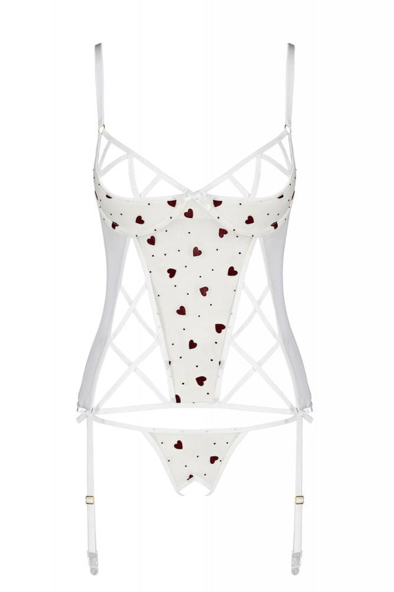 Gorset damski Lovelia Corset Passion biały
