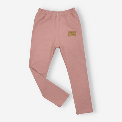 Legginsy dziewczęce Lagarto Verde - różowy