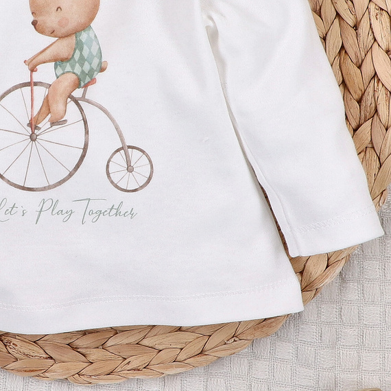 Nini Circus – bluzka niemowlęca z organicznej bawełny, antyalergiczna i ekologiczna