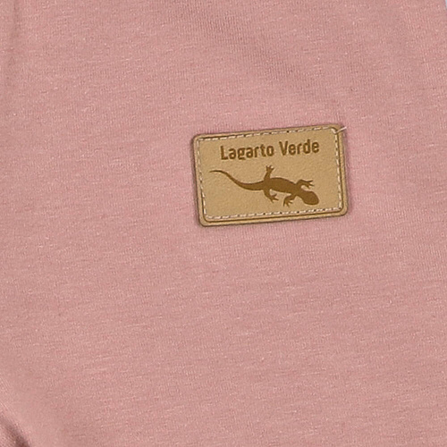 Legginsy dziewczęce Lagarto Verde - różowy