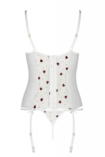 Gorset damski Lovelia Corset Passion biały