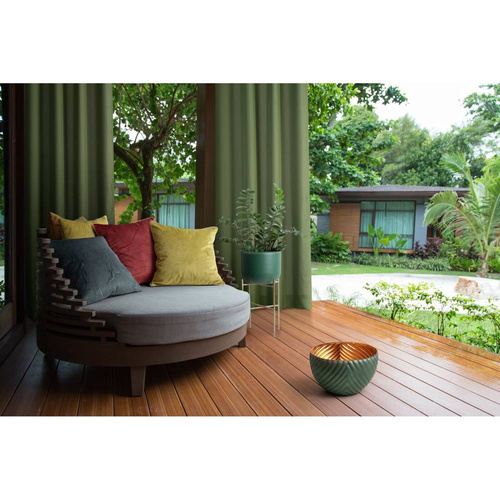 Poszewka dekoracyjna Welwet z wytłaczanym wzorem Eurofirany bordowy 