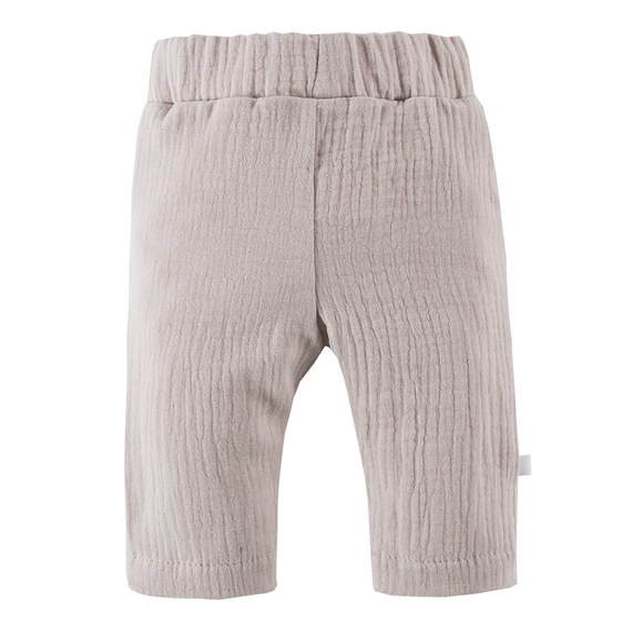 Spodnie niemowlęce muślinowe Pacific Eevi - beżowy