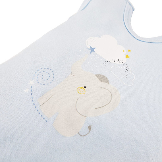 Śpiochy niemowlęce Mellow Ewa Klucze- niebieski