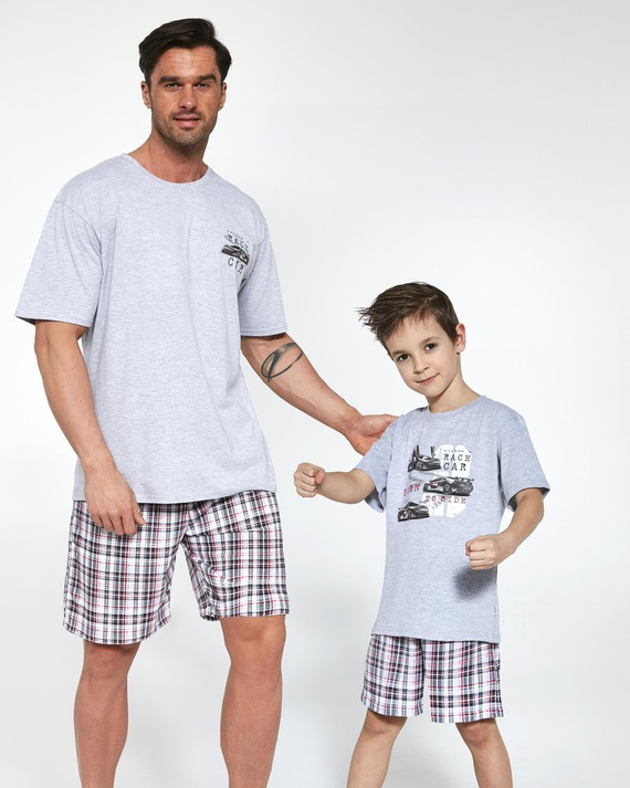 Piżama Chłopięca 789,790/97 Race Car Cornette - melanż