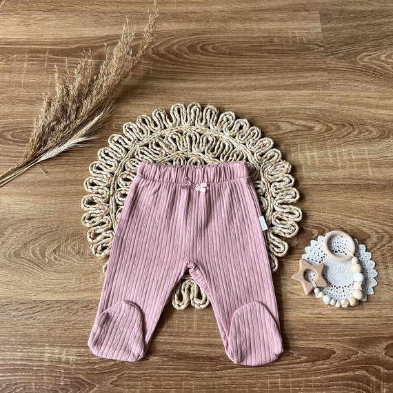 Półśpiochy niemowlęce PDAG006 EkoBaby Mamatti - różowy