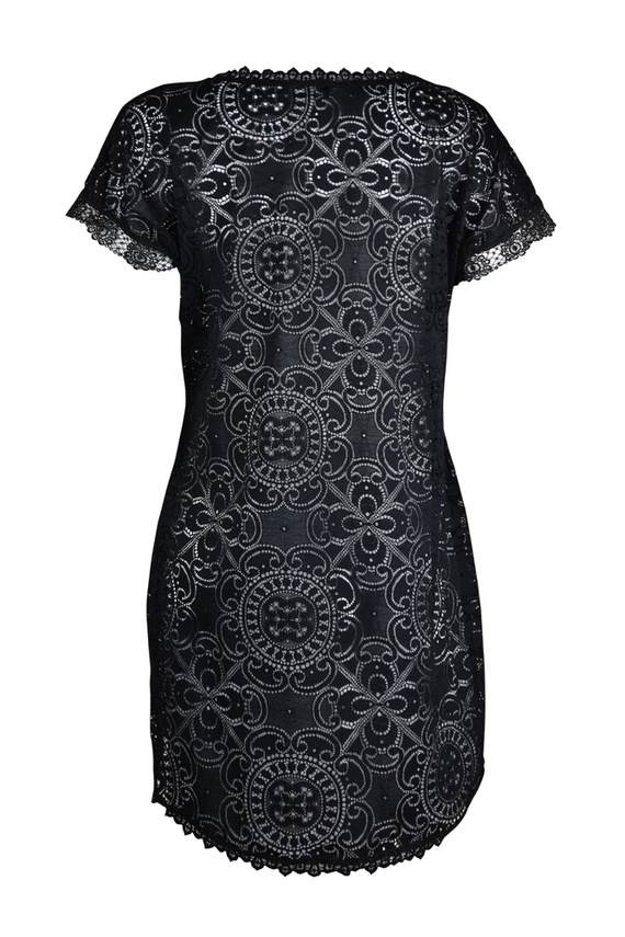 01085 Koszulka plażowa Mediolano czarny