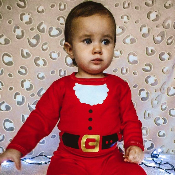 Strój Mikołaja dla niemowlaka Moocha