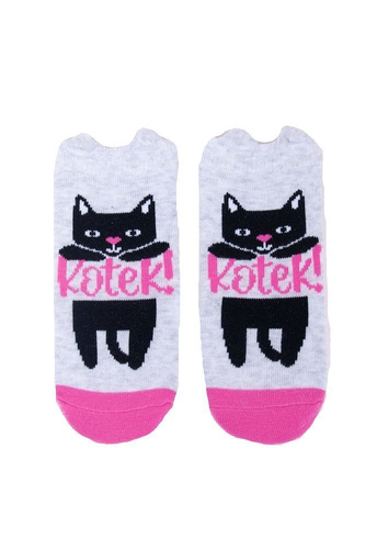 Skarpetki dziewczęce SKC/3D 10 Aplikacja YO! mix kolor