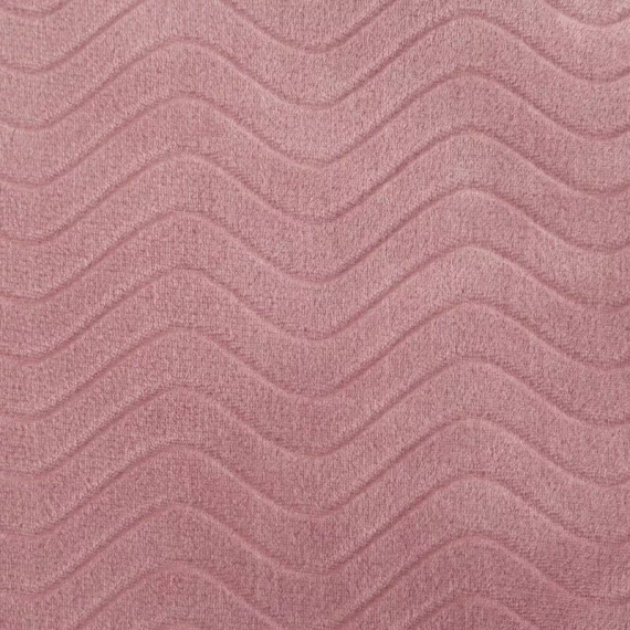 Koc narzuta z frędzlami Emma Eurofirany pudrowy