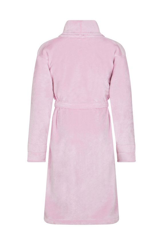 Szlafrok damski polarowy Elen ByShelly - jasny róż