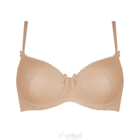 Biustonosz usztywniany Fiona Unikat - beżowy