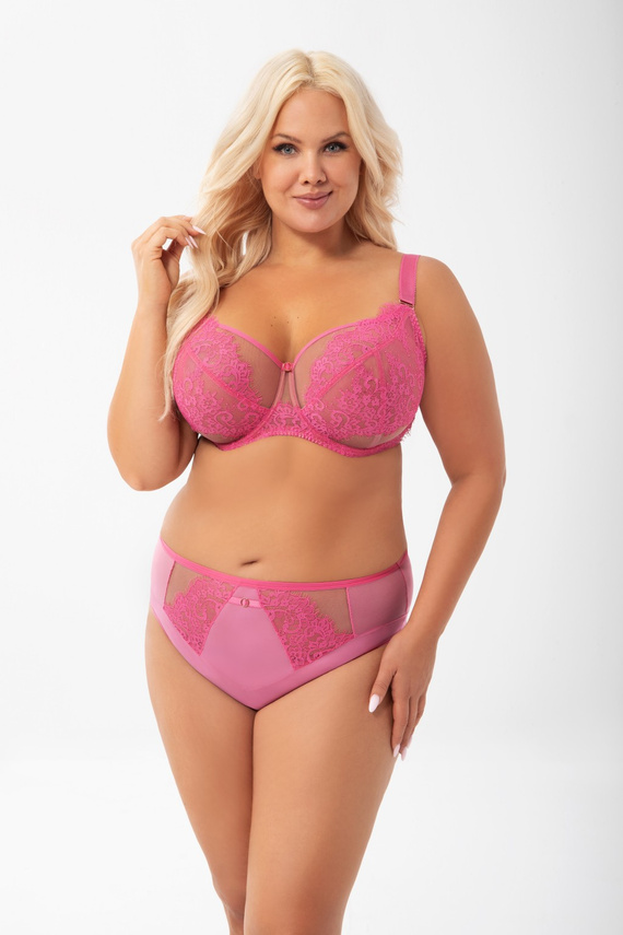 Gorsenia Biustonosz miękki K 913 Rossa różowy