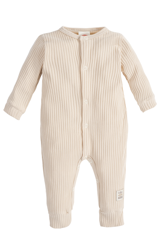 Pajac bez stópek "Natural Harmony" Makoma beżowy