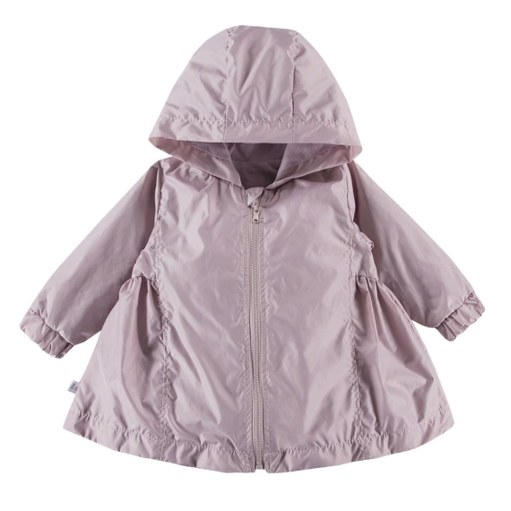 Płaszcz dziecięcy rozpinany Botanic Eevi - wrzos