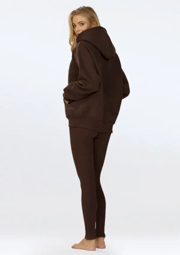 Komplet dresowy Oseye Dkaren - czekoladowy