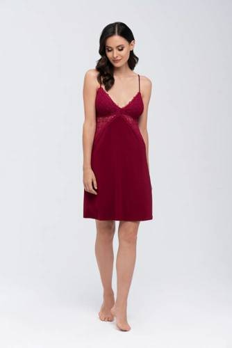 Koszula Nocna Erin Babella - bordo