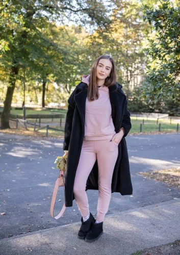 Komplet dresowy Seattle Dkaren - pudrowy